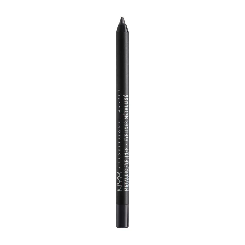 NYX Professional Metallic Eyeliner - MEL05 Gun Metal
Seduce with Metallic Eyeliners. Each richly colored eyeliner glides on very easily and gives your look a metallic finish
Each pigment-rich eyeliner slides on effortlessly and loads your lids with a metallic-matte finish. down to the last swipe.