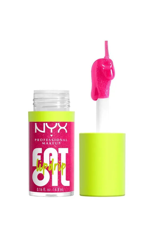 NYX Fat Oil Lip Drip Lip Gloss 4.8ml - Supermodel
Our first lip drip of its kind is giving you all the FAT perks. Fat shine. Fat Protection. Drip your lips in FAT OIL. Say hello to plump, hydrated lips. Fat oil provides 12-hr hydration, comfortable wear, and non-sticky texture with a high-shine finish. Fat oil is packed with FAT goodness. It's dripping with cloudberry oil, raspberry oil and squalane.