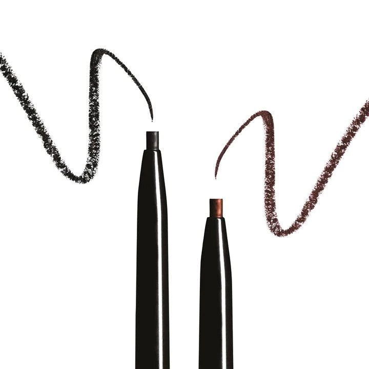 Sportfx Definition Duo Eyeliner Pencil - Black/Brown This duo ended eyeliner will create a soft and sexy smoky eye and a fierce feline flick. The self-sharpening, micro-tipped liner allows for precision application while the vitamin enriched formula prevents any damage to the delicate eye area. You'll have two minutes to perfect your look before the smudge-proof and super long wear liner sets in place for a flick guaranteed to last until the finish line.