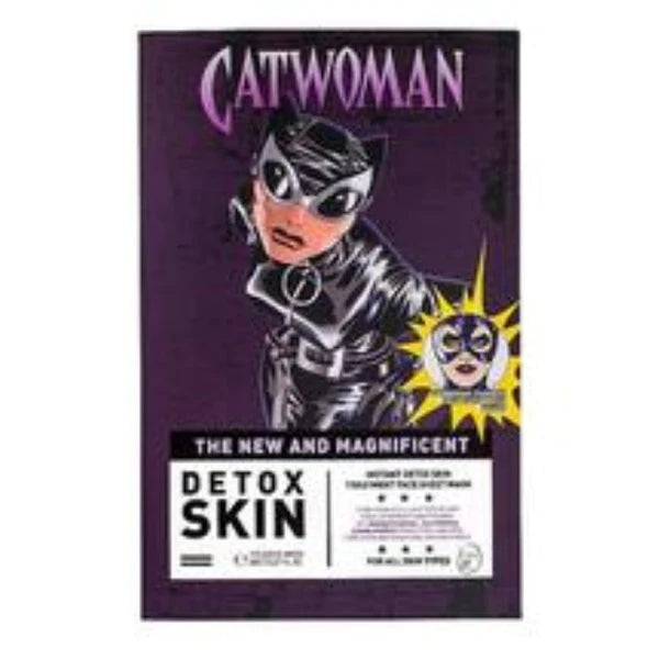 This instant detox skin treatment face sheet mask contains bamboo charcoal, silk proteins & pearl powder The fleece sheet mask gives an ultra clean pore complexion and sensational skin smoothness