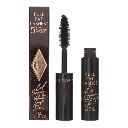 Charlotte Tilbury Full Fat Lashes Mascara 4ml - Glossy Black&nbsp;

Unleash the full power of your lashes with Charlotte Tilbury’s Full Fat Lashes Mascara – your secret to 5-star lashes every day. This all-in-one miracle wand delivers curl, separation, volume, length, and drama in just one swipe. The glossy black formula glides effortlessly to coat every lash from root to tip without clumping, flaking, or smudging. Perfect for creating wide-eyed, high-impact looks, this mascara is a must-have for anyone w

