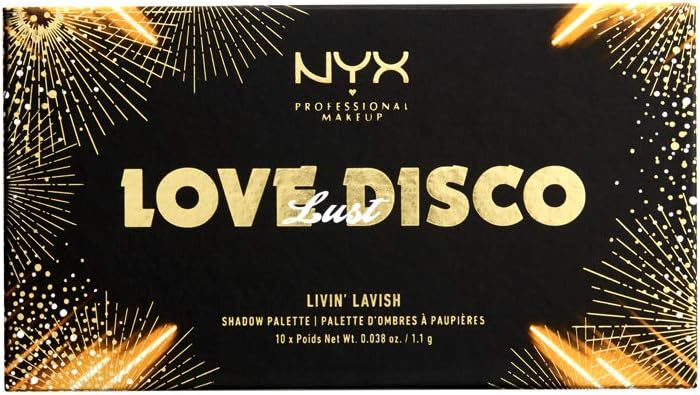 NYX Love Lust Disco Eyeshadow Palette - 01 Livin Lavish