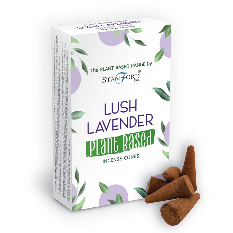 Stamford Premium Plant Based Incense Cones have a higher fragrance content, which gives a more intense, long-lasting aroma when used. Approximate 12 Cones per pack.

Approximate Burn Time: 30 Minutes

Cruelty Free &amp; Vegan Friendly