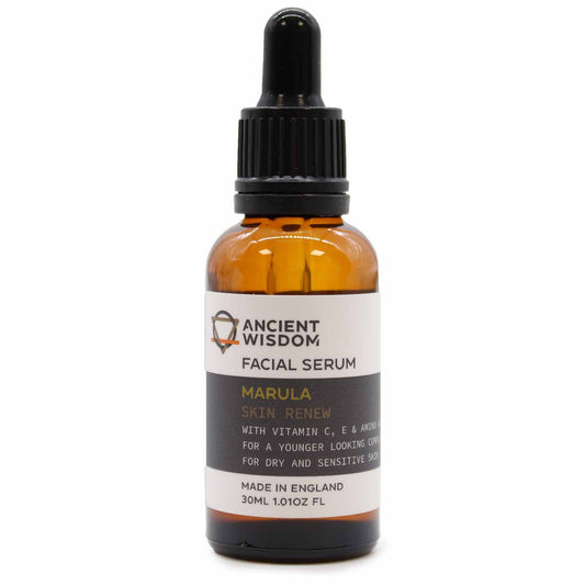 Facial Serum with vitamin C, E &amp; Amino Acids for a younger looking complexion, for dry and sensitive skin.



-Made in the UK

-Vegan Friendly