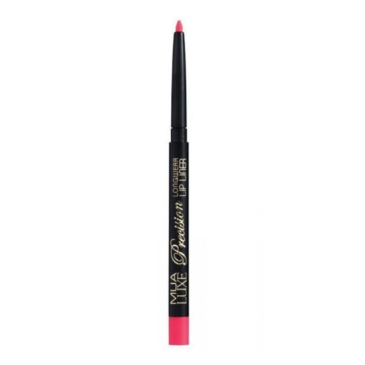 MUA Luxe Precision Longwear Lip Liner Pencil - Rocket

MUA Luxe Precision Longwear Lip Liner Pencil, Intense Colour, Precision Lip Liner
Creamy, Waterproof Formula, Retractable Pen Applies Gorgeously Smooth For Ultimate Definition.&nbsp;Inbuilt Sharpener To Achieve A Perfect Outline With Each Application.