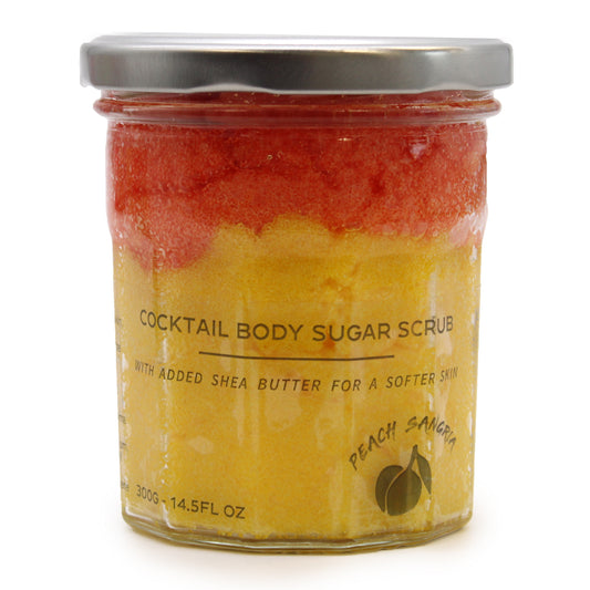 These are the best exfoliating body scrubs, the fragrances are wonderful. The addition of Shea butter uplifts the senses and softens the skin. Your customers can use them all year round for a softer, radiant skin. Cocktail Sugar Body Scrubs gently exfoliate, aid circulation and remove dead skin cells.

These scrubs will help to remove impurities and leave the skin feeling refreshed. Ancient Wisdom cocktail body sugar scrubs are the perfect way to indulge in some self-care.

How to use: Scoop a generous amou