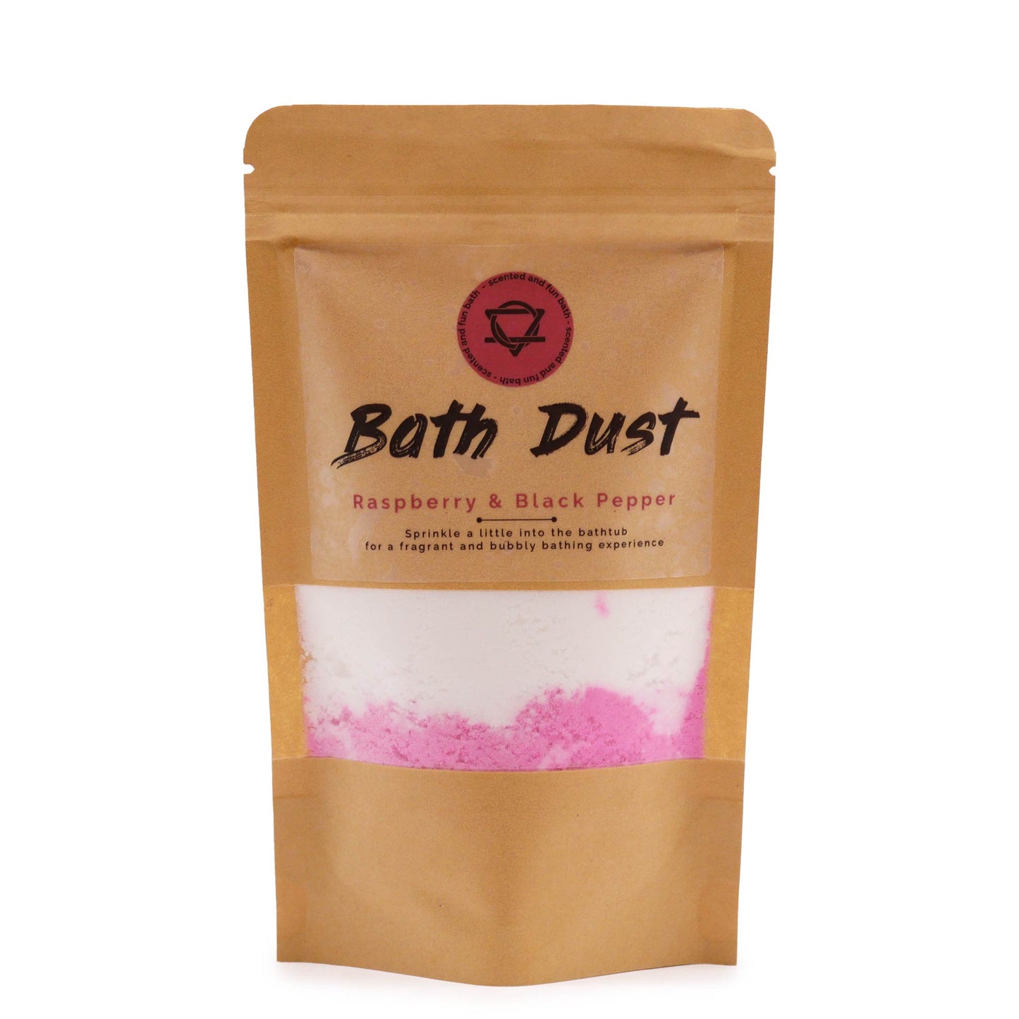 Ancient Wisdom Bath Dust - Raspberry & Black Pepper 190g