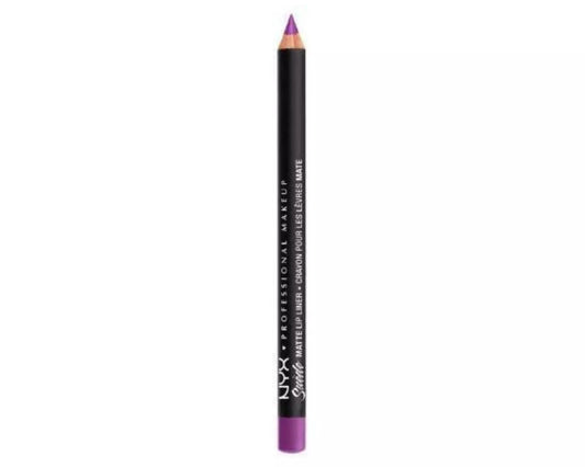 NYX Suede Matte Lip Liner Pencil SMLL15 Run The World

oh-so-pretty lip liners were literally made to match those powdery-matte lippies. Every velvety shade goes on smoothly and provides a perfect matte base.