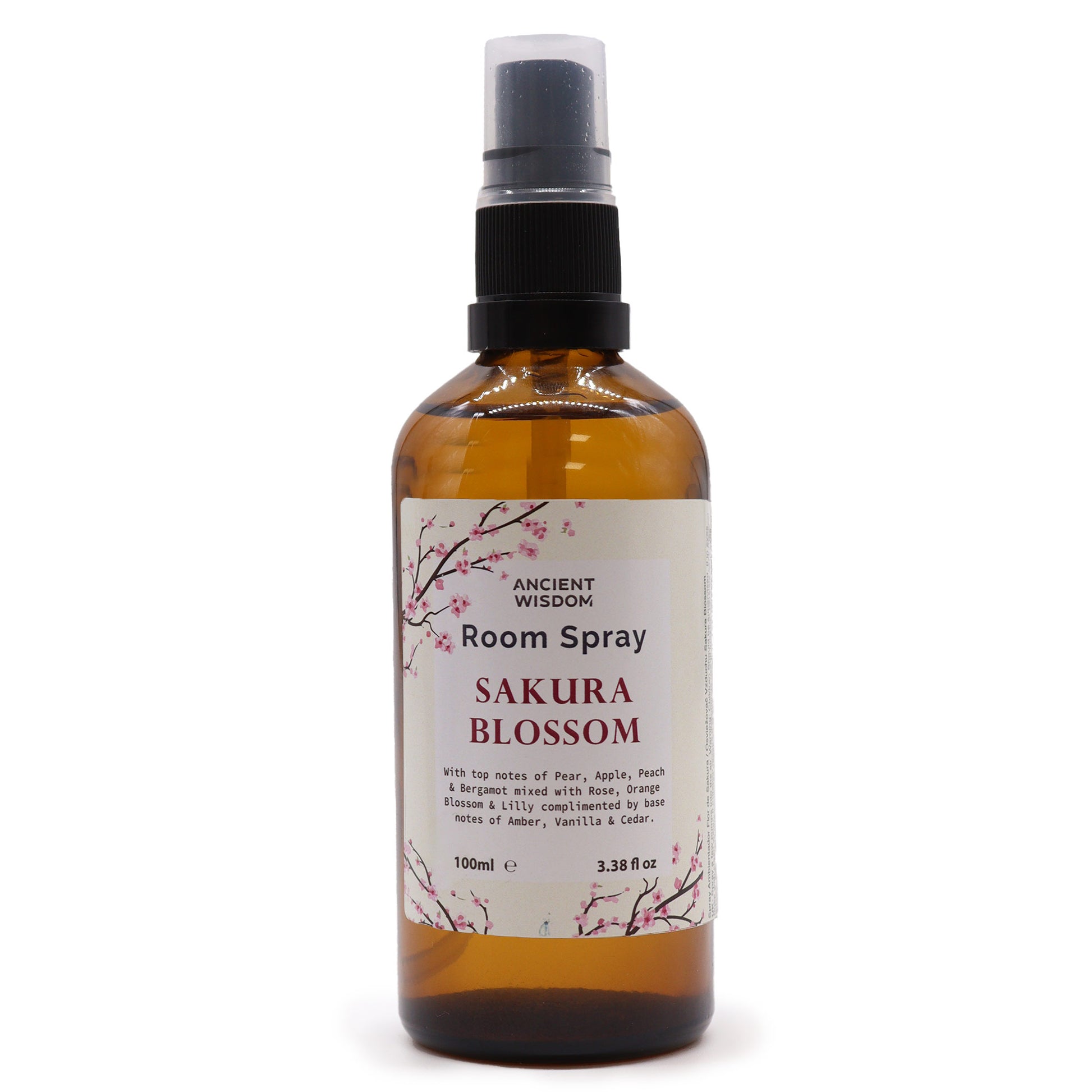 Sakura Blossom room spray captures the essence of cherry blossom season, bringing a touch of spring into any indoor space. The fragrance opens with a fresh and fruity blend of Pear, Apple, Peach, and Bergamot. The heart of the scent features a floral bouquet of Rose, Orange Blossom, and Lily, evoking the beauty of blooming Sakura trees. The base notes of Amber, Vanilla, and Cedar provide a warm and comforting finish, making any room feel cosy and inviting.

Aromatic Profile:

Top Notes: Pear, Apple, Peach, 