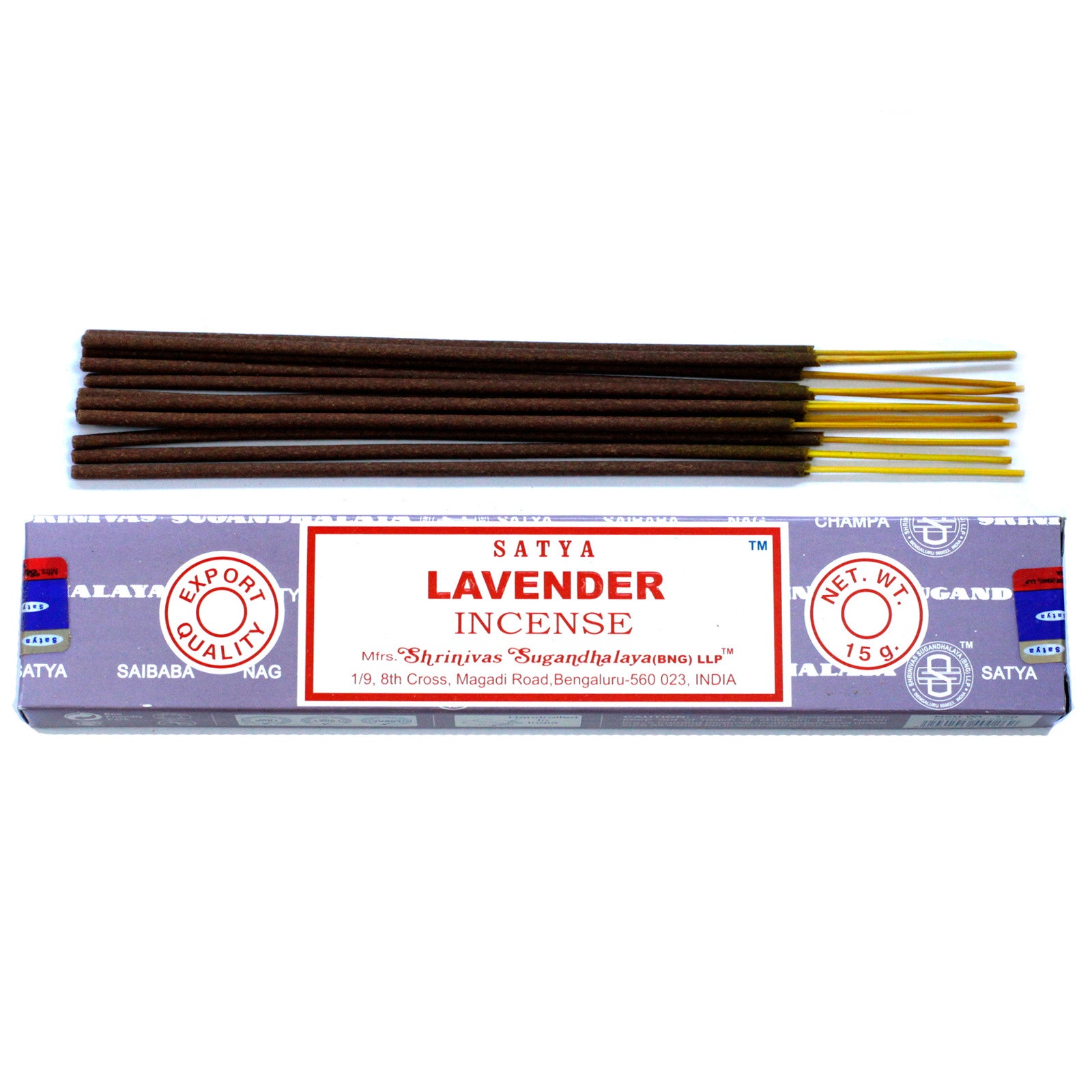 Just light a Satya Incense Stick and wait for your home to be transformed with these bright and energising aromas. These Satya incense sticks are hand rolled in India using pure extracts and the finest scented oils.&nbsp;

Using incense sticks is easy, just light the end and wait for it to glow and blow out the flame. Then place it into an incense holder and enjoy the wonderful fragrance that is produced.

Contains 15g of incense (approx 15 sticks)
Recyclable packaging
Use with an Incense Holder for best re