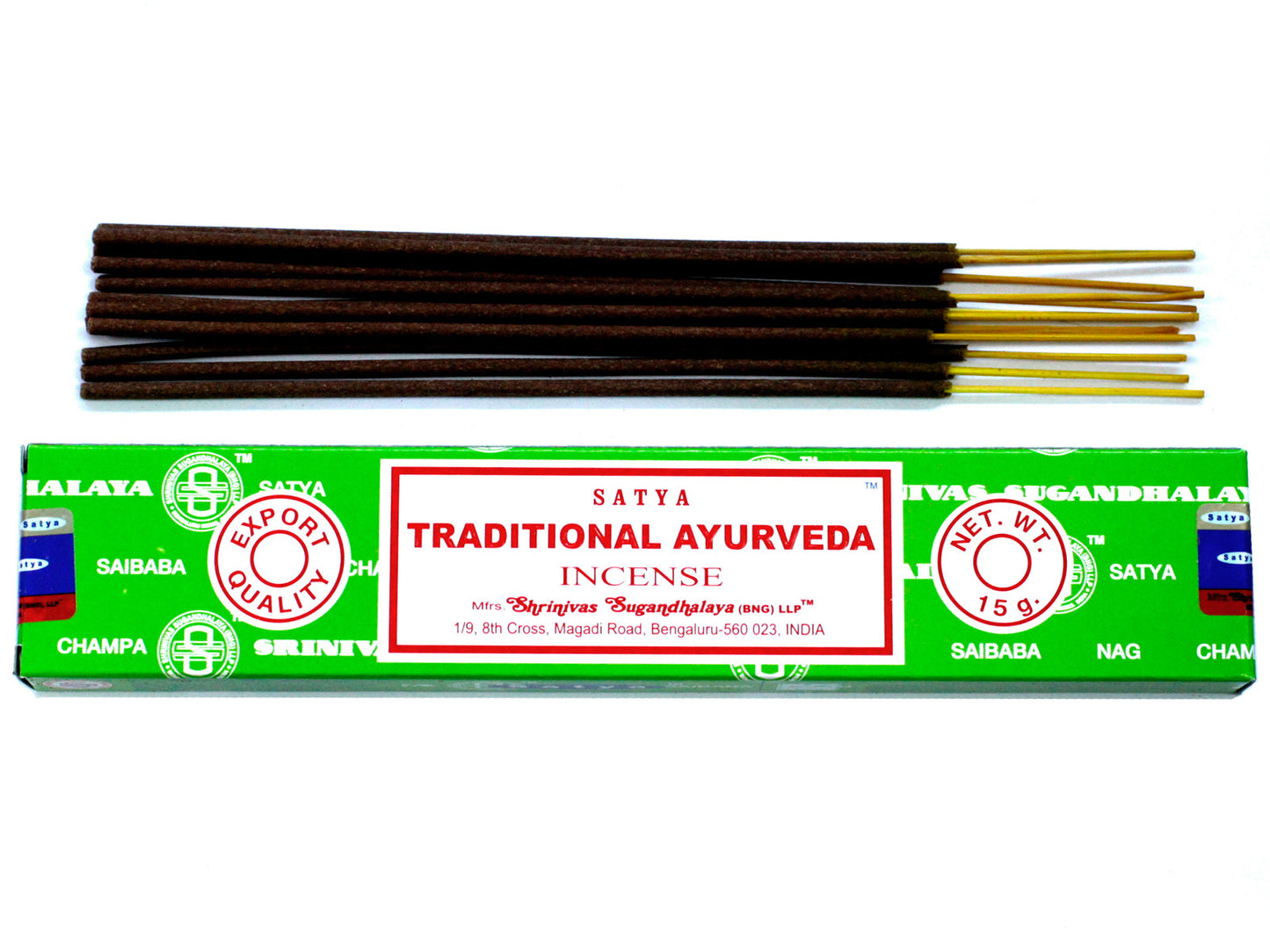 Just light a Satya Incense Stick and wait for your home to be transformed with these bright and energising aromas. These Satya incense sticks are hand rolled in India using pure extracts and the finest scented oils.&nbsp;

Using incense sticks is easy, just light the end and wait for it to glow and blow out the flame. Then place it into an incense holder and enjoy the wonderful fragrance that is produced.

Contains 15g of incense (approx 15 sticks)
Recyclable packaging
Use with an Incense Holder for best re