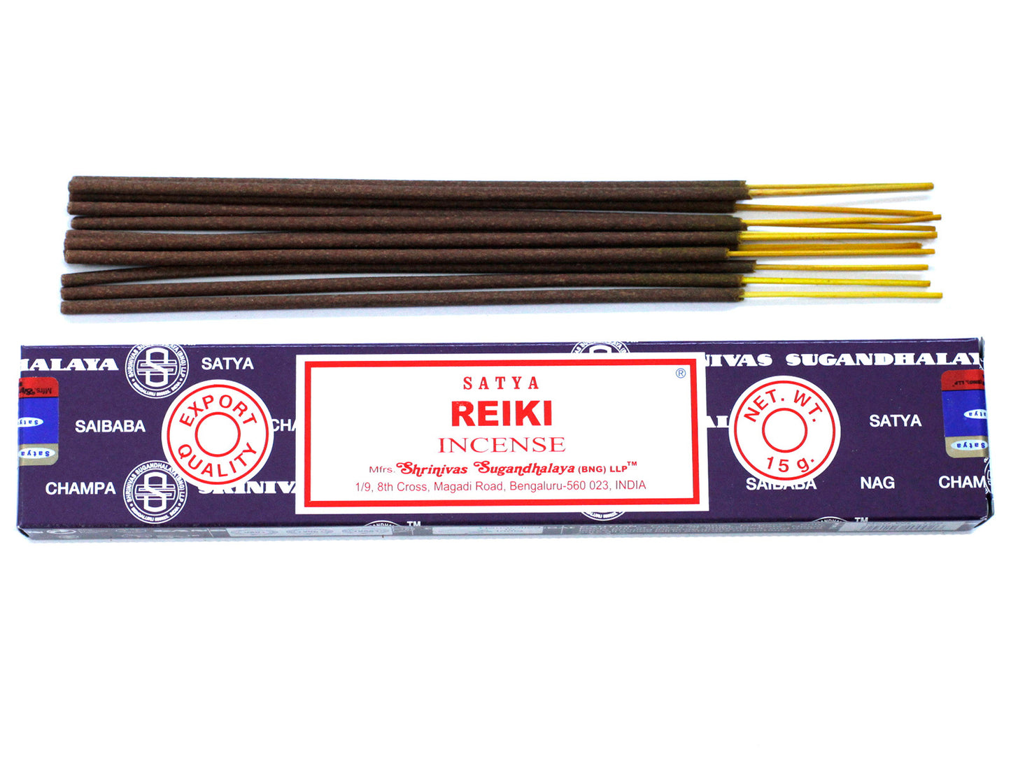 Just light a Satya Incense Stick and wait for your home to be transformed with these bright and energising aromas. These Satya incense sticks are hand rolled in India using pure extracts and the finest scented oils.&nbsp;

Using incense sticks is easy, just light the end and wait for it to glow and blow out the flame. Then place it into an incense holder and enjoy the wonderful fragrance that is produced.

Contains 15g of incense (approx 15 sticks)
Recyclable packaging
Use with an Incense Holder for best re