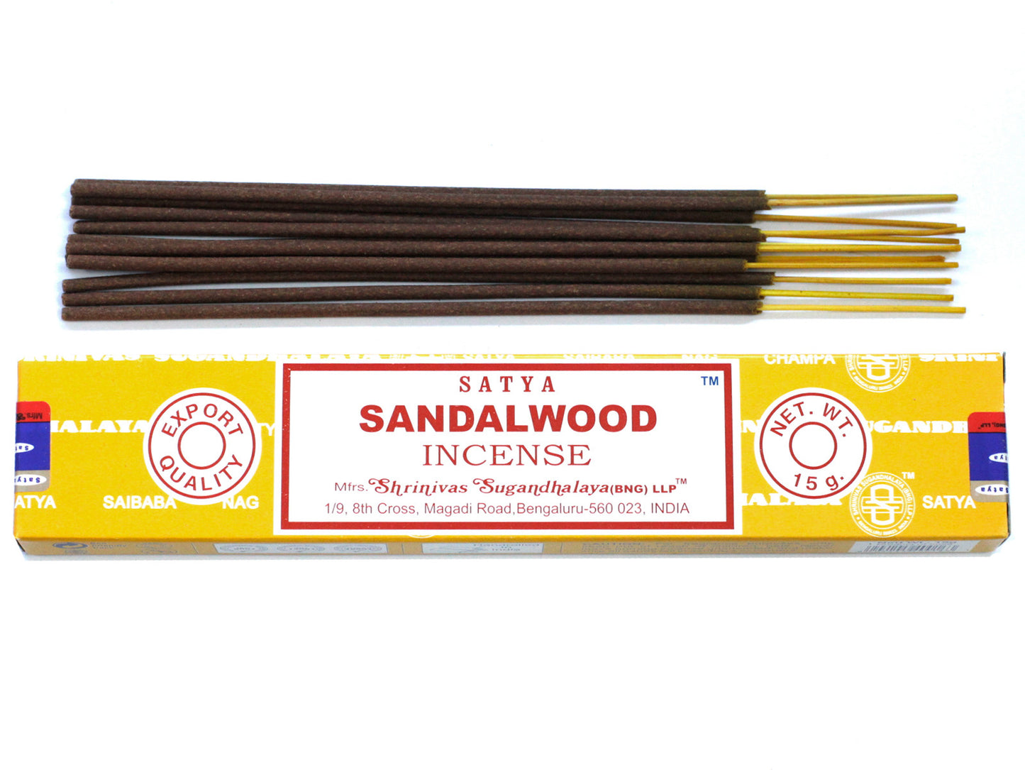 Just light a Satya Incense Stick and wait for your home to be transformed with these bright and energising aromas. These Satya incense sticks are hand rolled in India using pure extracts and the finest scented oils.&nbsp;

Using incense sticks is easy, just light the end and wait for it to glow and blow out the flame. Then place it into an incense holder and enjoy the wonderful fragrance that is produced.

Contains 15g of incense (approx 15 sticks)
Recyclable packaging
Use with an Incense Holder for best re