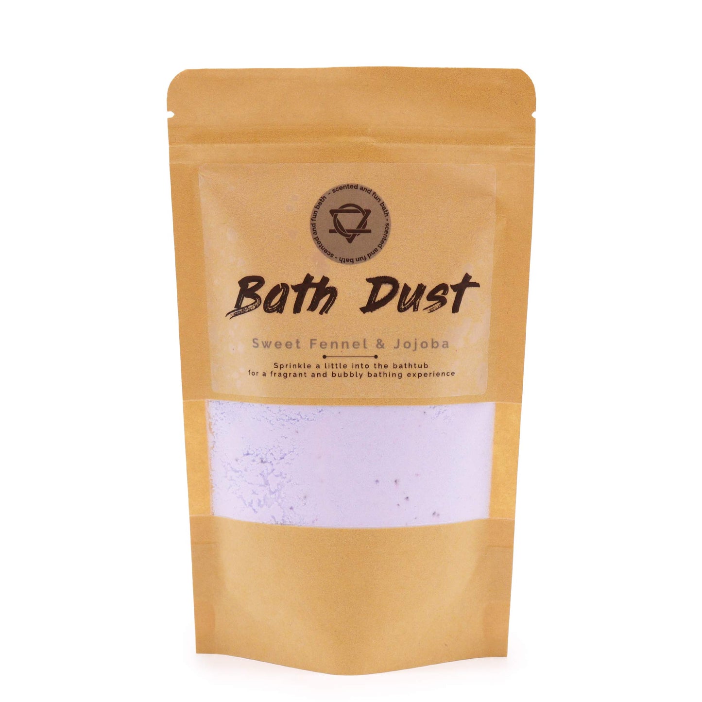 Ancient Wisdom Bath Dust - Sweet Fennel &amp; Jojoba 190g

Experience the pinnacle of bathing luxury with our exceptional Bath Dust. This is not just a product; it's an invitation to embrace the timeless art of relaxation. Redefine your bath time with the transformative power of Bath Dust – a powdered rendition of the classic bath bomb experience. Sprinkle a desired amount of this enchanting Bath Dust into a warm bath, and witness the magic unfold.&nbsp;

Select from an array of vibrant and captivating frag