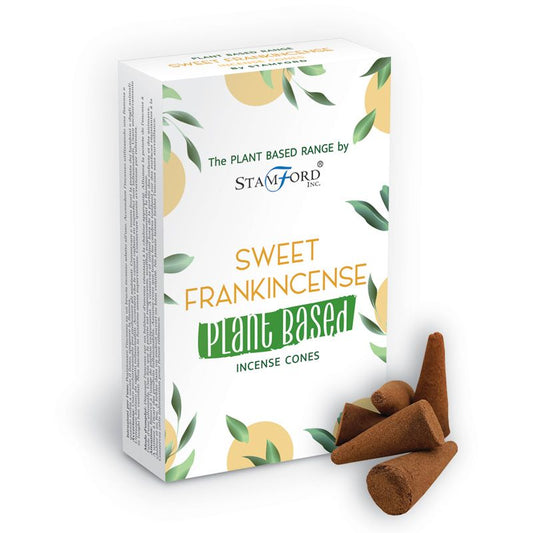 Stamford Premium Plant Based Incense Cones have a higher fragrance content, which gives a more intense, long-lasting aroma when used. Approximate 12 Cones per pack.

Approximate Burn Time: 30 Minutes

Cruelty Free &amp; Vegan Friendly