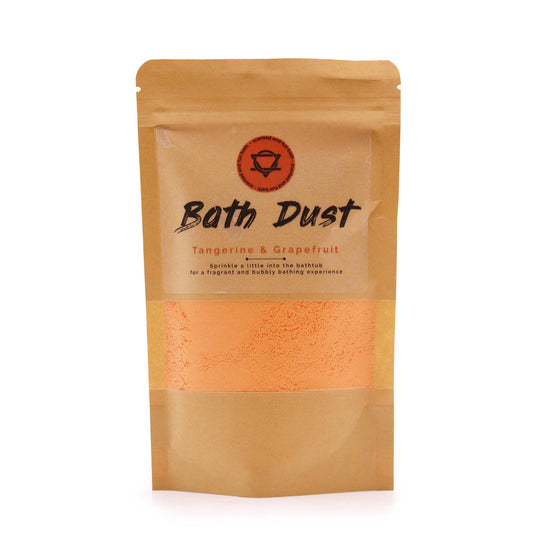 Ancient Wisdom Bath Dust - Tangerine &amp; Grapefruit 190g

Experience the pinnacle of bathing luxury with our exceptional Bath Dust. This is not just a product; it's an invitation to embrace the timeless art of relaxation. Redefine your bath time with the transformative power of Bath Dust – a powdered rendition of the classic bath bomb experience. Sprinkle a desired amount of this enchanting Bath Dust into a warm bath, and witness the magic unfold.&nbsp;

Select from an array of vibrant and captivating fra