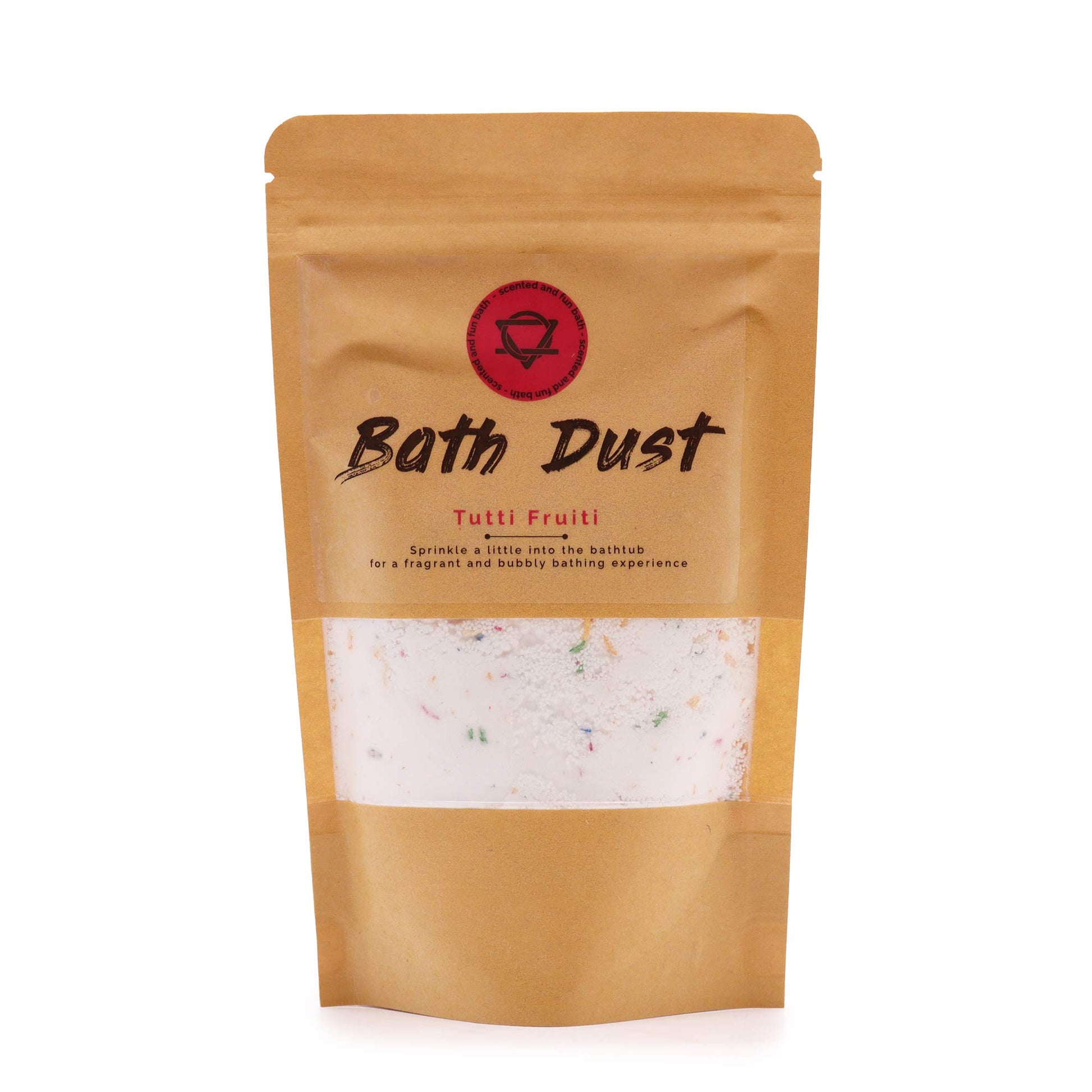 Ancient Wisdom Bath Dust - Tutti Fruiti 190g

Experience the pinnacle of bathing luxury with our exceptional Bath Dust. This is not just a product; it's an invitation to embrace the timeless art of relaxation. Redefine your bath time with the transformative power of Bath Dust – a powdered rendition of the classic bath bomb experience. Sprinkle a desired amount of this enchanting Bath Dust into a warm bath, and witness the magic unfold.&nbsp;

Select from an array of vibrant and captivating fragrances, each 