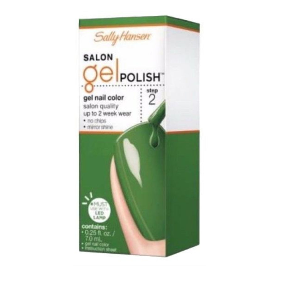 Sally Hansen Salon Gel Polish up to 2 Weeks Green Streak No Chip Mirror Shine