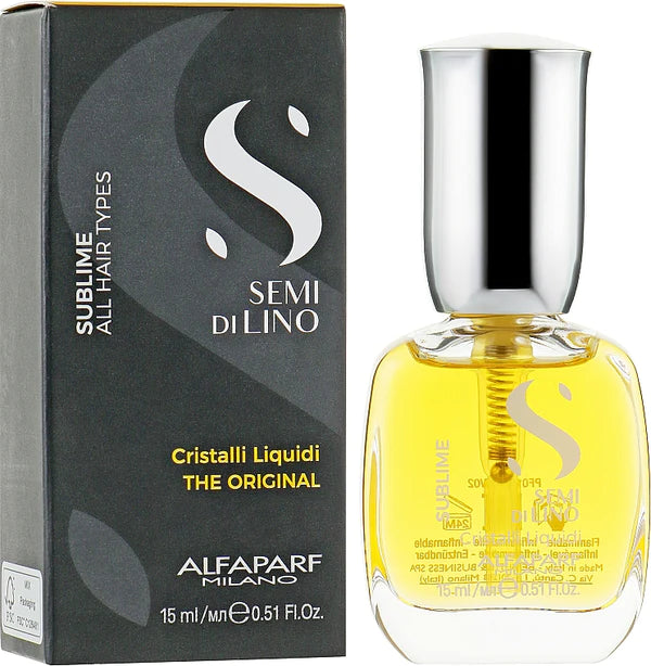 Alfaparf Milano Semi Di Lino Cristalli Liquidi The Original Sublime Brightening Serum 15ml