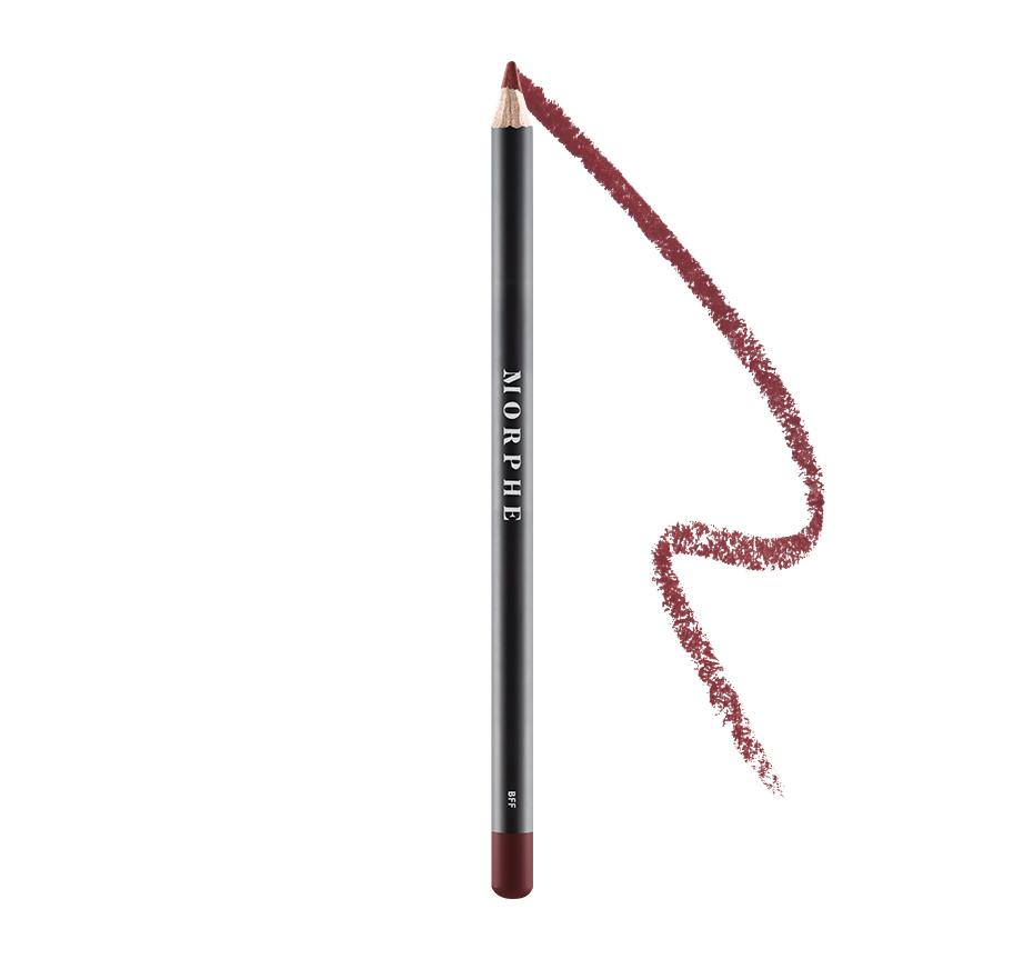 Morphe Color Pencil - BFF (Mulled Wine) 1.5g This creamy Color Pencil contain powerfully pigmented colour that glides on and slays on.  From on-point neutrals to beyond-bold gems, you’ll never run out of ways to line and define your eyes and lips. Go on and draw some attention your way.