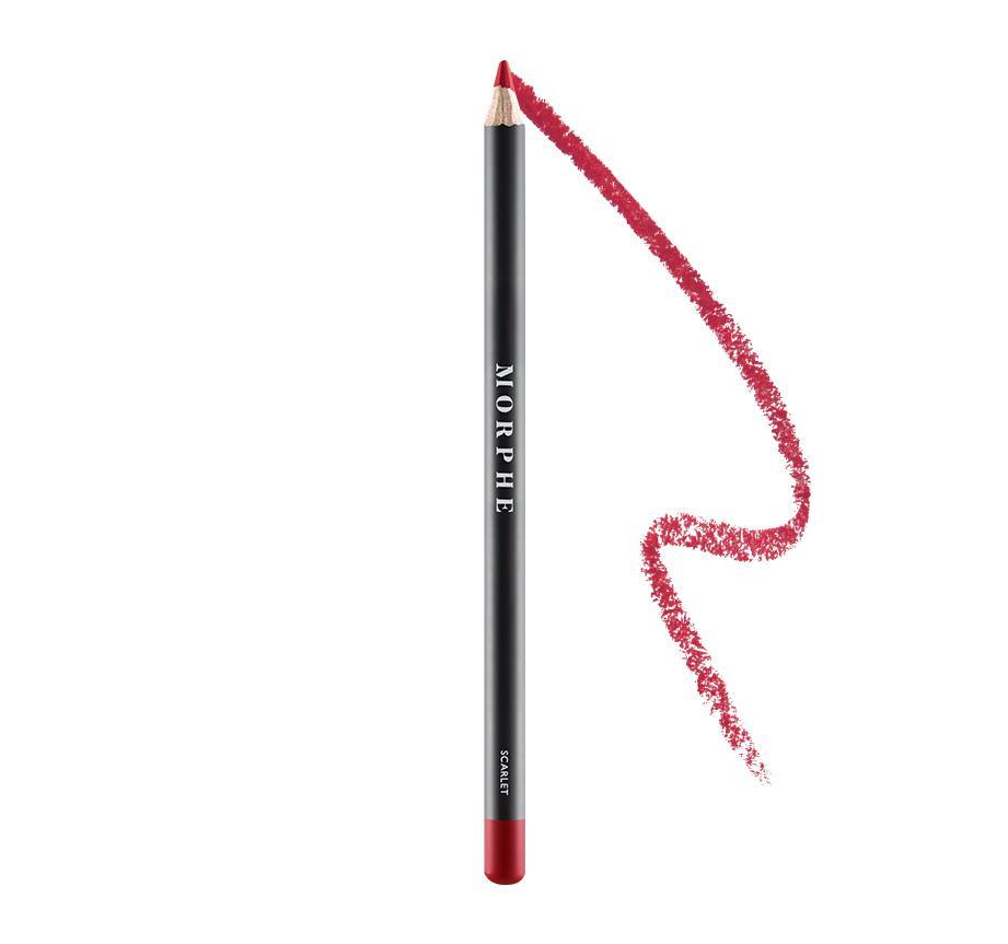 Morphe Color Pencil - Scarlet (Vivid Red) 1.5g This creamy Color Pencil contain powerfully pigmented colour that glides on and slays on.  From on-point neutrals to beyond-bold gems, you’ll never run out of ways to line and define your eyes and lips. Go on and draw some attention your way.