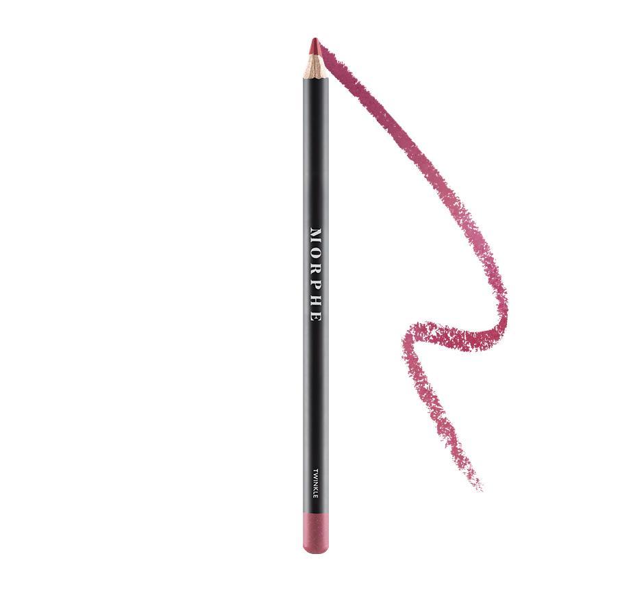 Morphe Color Pencil - Twinkle (Delicate Berry) 1.5g This creamy Color Pencil contain powerfully pigmented colour that glides on and slays on.  From on-point neutrals to beyond-bold gems, you’ll never run out of ways to line and define your eyes and lips. Go on and draw some attention your way.