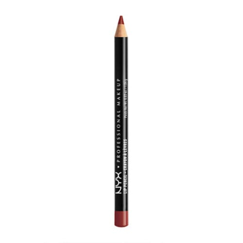 NYX Cosmetics Slim Lip Liner Pencil - SPL844 Deep Red This slim-trim buttery, long-wearing lip liner goes on easy and resists bleeding.