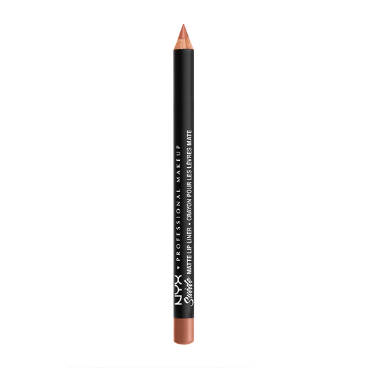 NYX Suede Matte Lip Liner Pencil SMLL28 Stockholm 1g  oh-so-pretty lip liners were literally made to match those powdery-matte lippies. Every velvety shade goes on smoothly and provides a perfect matte base.
