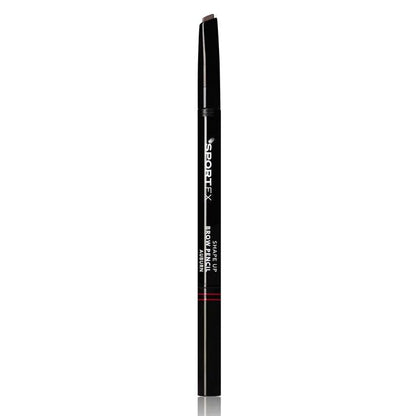 Sportfx Shape Up Duo Brow Pencil - Auburn Keep your brow game strong with our duo ended brow pencil. This precision angled pencil ensures natural definition while the spoolie end adds shape and structure.