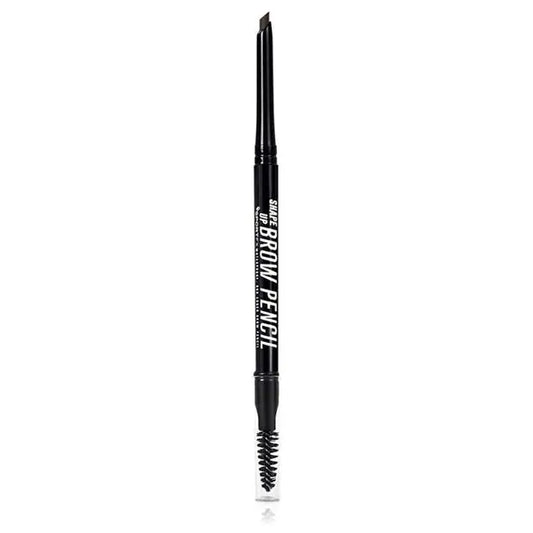 Sportfx Shape Up Duo Waterproof Eyebrow Pen/Pencil - Black/Brown Keep your brow game strong with our duo ended brow pencil. The precision angled pencil ensures natural definition, while the spool end adds shape and structure. 
