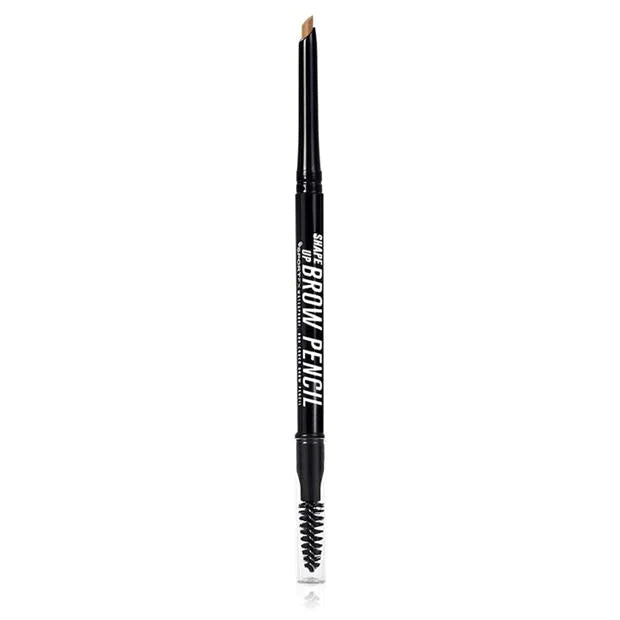 Sportfx Shape Up Duo Waterproof Eyebrow Pen/Pencil - Blonde Keep your brow game strong with our duo ended brow pencil. The precision angled pencil ensures natural definition, while the spool end adds shape and structure