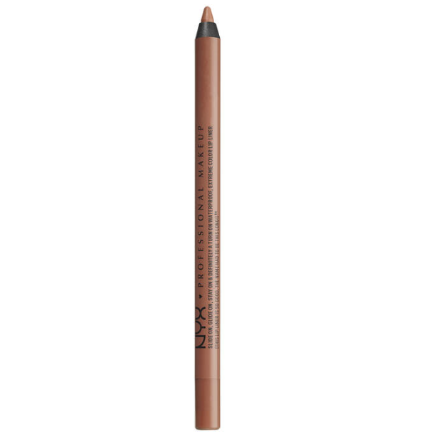 NYX Slide On Glide On Waterproof Lip Pencil - SLLP08 Sugar Glass Pucker up and apply the Slide On Lip Pencil for rich, matte color. This waterproof pencil goes on extra smooth with a long-wearing finish. Line your lips to prevent pesky feathering, then fill them in to enrich color payoff and longevity.