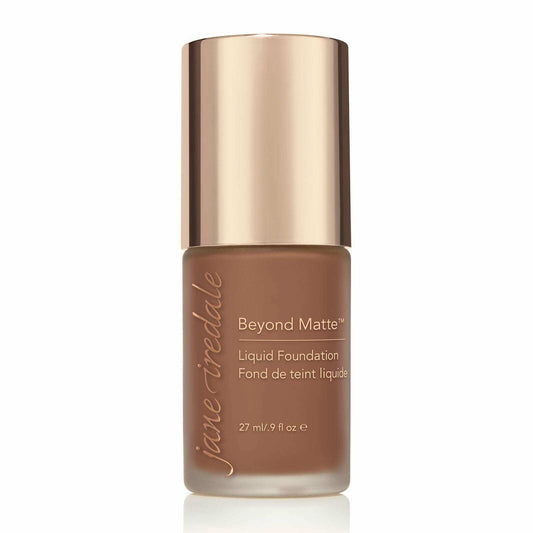 Jane Iredale Beyond Matte Liquid Foundation 27ml - M15  Introducing Beyond Matte Liquid Foundation!  With buildable coverage and a semi-matte finish, this is a skin-loving, clean, vegan liquid foundation.  A primer, concealer and foundation - all in one!